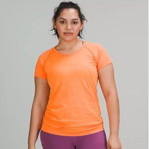 swiftly tech short sleeve shirt 2.0 Size 8 Pop orange